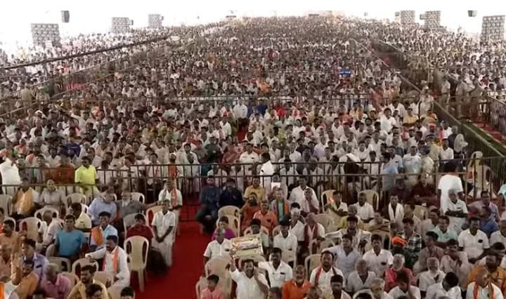PM Modi: மத்திய அரசு முன்பைக் காட்டிலும் 3 மடங்கு அதிக நிதியை தமிழ்நாட்டிற்கு செலவு செய்திருக்கிறது - பிரதமர் மோடி