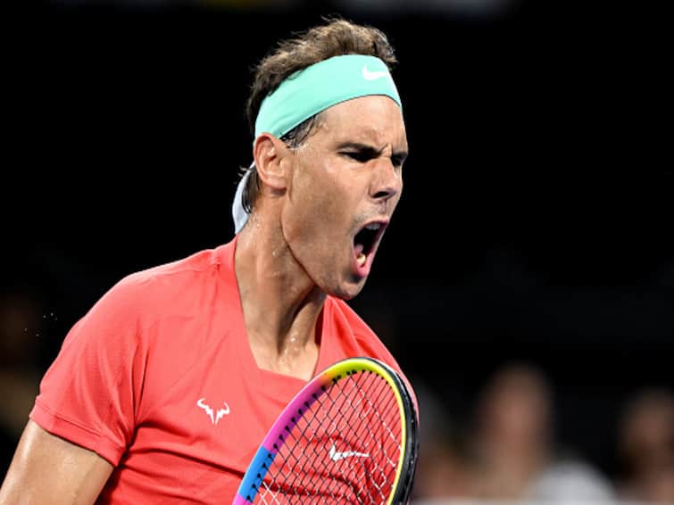 Rafael Nadal Makes Winning Return To Court After A Layoff Of 349 Days Brisbane Intenational: Rafael Nadal Makes Winning Return To Court After A Layoff Of 349 Days