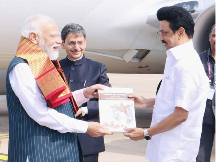 Prime Minister Narendra Modi inaugurated a series of projects and laid the foundation stone for new initiatives totaling Rs 20,140 crore in Trichy on Tuesday