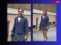 Ira Khan Wedding: शादी के फंक्शन के बाद शॉर्ट ड्रेस पहने स्पॉट हुईं आमिर खान की लाडली, चेहरे पर दिखा वेडिंग ग्लो