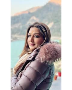 Sonali Bendre Visits Neelkanth With Family To Start The Year; PICS