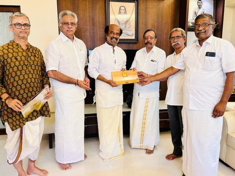 Rajinikanth Invited To Ram Temple Inauguration In Ayodhya Rajinikanth Invited To Ram Temple Inauguration In Ayodhya On January 22