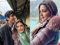 Sonali Bendre Visits Neelkanth With Family To Start The Year; PICS