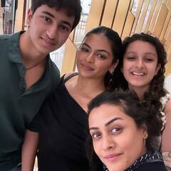 Mahesh Babu on a Family Date : 'అన్నా.. ఫ్యామిలీ డేట్​కి కూడా గుంటూరు కారం షర్టేనా'? ఫన్నీగా ఫ్యాన్ కామెంట్