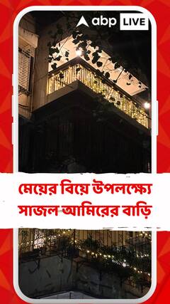 মেয়ের বিয়ে উপলক্ষ্যে আলোয় ঝলমলে আমির খানের বাড়ি