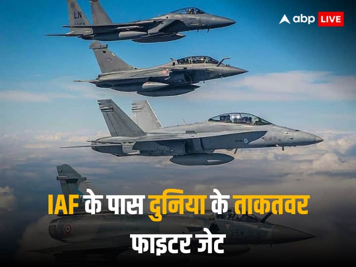 IAF Fighter Jet: भारतीय सेना के पास विमानों का एक विशाल बेड़ा है, जिसमें लड़ाकू विमानों से लेकर निगरानी ड्रोन, हेलीकॉप्टर से लेकर प्रशिक्षक तक शामिल हैं.