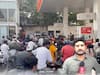 Heavy Rush At Petrol Bunks: