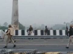 मैनपुरी में ट्रक ड्राइवर्स और पुलिस में भिड़ंत, हुई पत्थरबाजी, पुलिस ने की फायरिंग