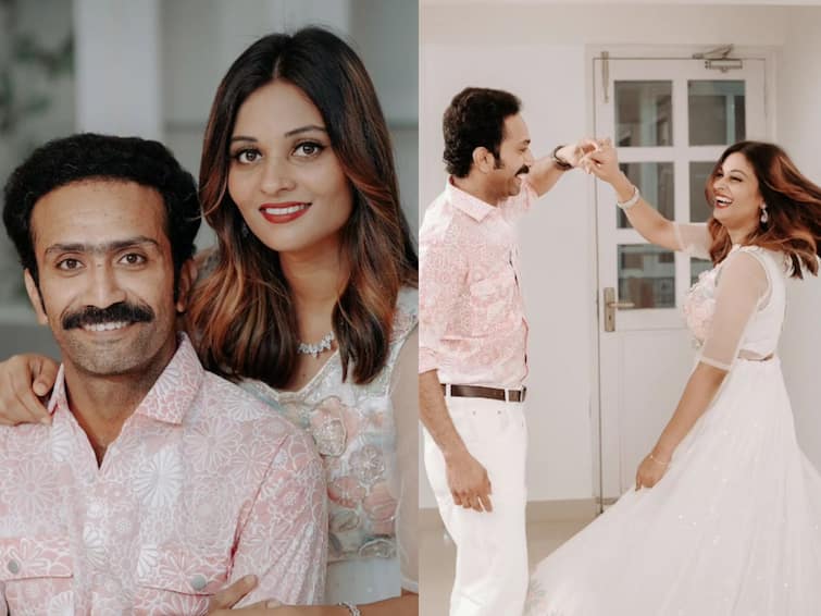 malayalam actor shine tom chacko engagement photos goes viral Shine Tom Chacko: காதலியை கரம்பிடிக்கும் பீஸ்ட் நடிகர் ஷைன் டாம் சாக்கோ.. ரசிகர்கள் வாழ்த்து மழை!