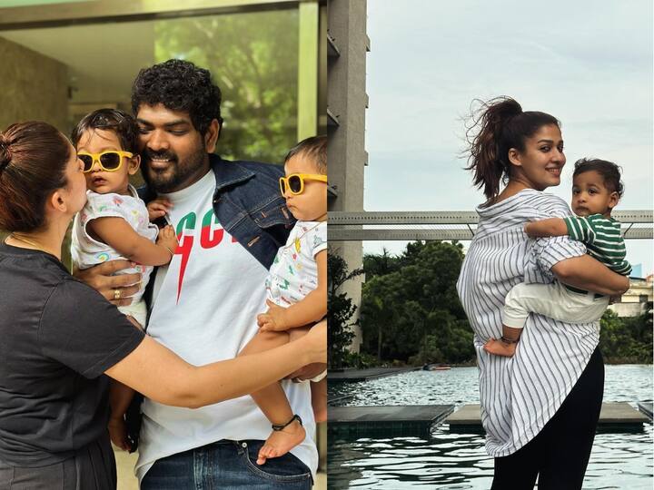 Vicky Nayan Photos : “இந்த ஆண்டு அனைவருக்கும் அதிர்ஷ்டத்தையும் மகிழ்ச்சியையும் தரட்டும்.” - நயன்தாரா