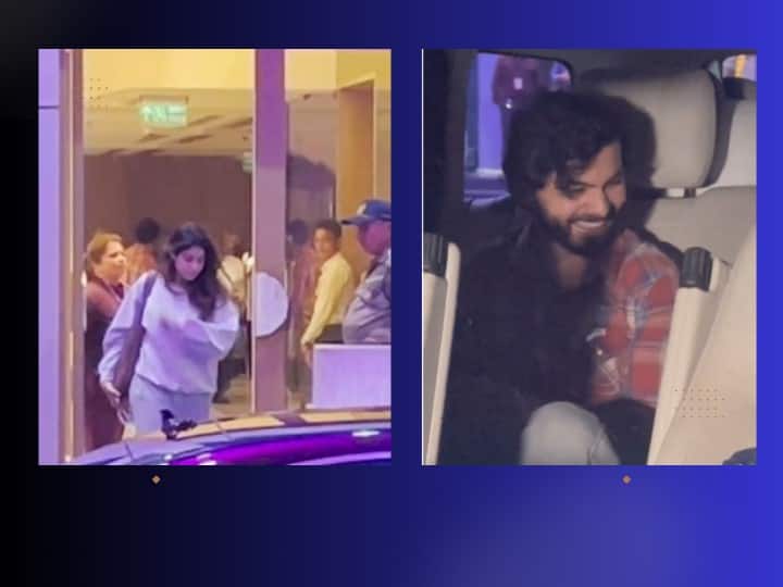 After confirming dating in Karan’s show, Jhanvi Kapoor was spotted with Shikhar Pahari for the first time.