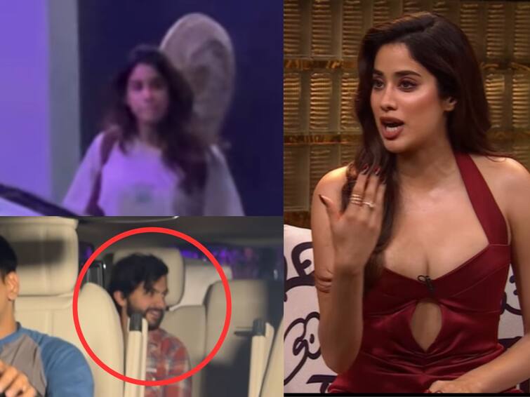 janhvi kapoor spotted with shikhar pahariya after confirming dating in koffee with karan 8 karan johar show VIDEO: आधी करणच्या शोमध्ये घेतलं नाव, आता त्याच्यासोबतच झाली स्पॉट; माजी मुख्यमंत्र्यांच्या नातवाला जान्हवी करतीये डेट?