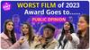 Worst Film of 2023: Adipurush, Dunki, Salaar या KKBKKJ, किसे Award दिया Public ने ?