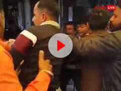 जबलपुर में हड़ताल करने वाले ट्रक ड्राइवरों ने पुलिस आरक्षक से की धक्का-मुक्की, वीडियो वायरल