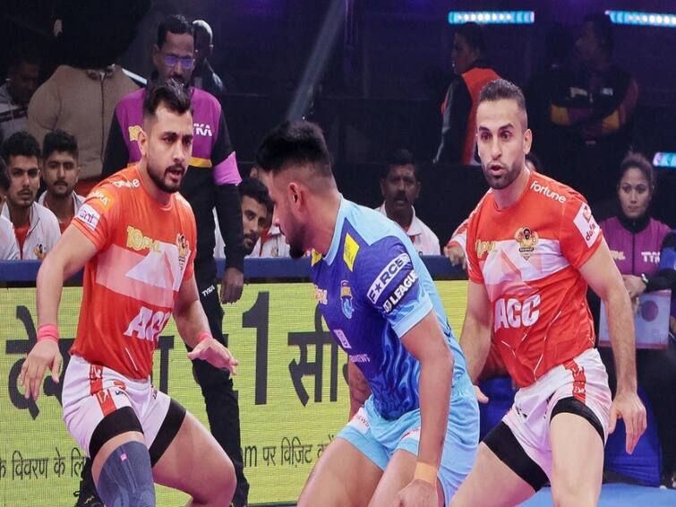 Pro Kabaddi League season 10 will see Gujarat Giants take on Dabang Delhi KC on January 2 Pro Kabaddi 2023: குஜராத் ஜெயண்ட்ஸ் அணியை இன்று எதிர்கொள்ளும் தபாங் டெல்லி கேசி.. ஹெட் டூ ஹெட், பெஸ்ட் ப்ளேயர் லிஸ்ட் இதோ!