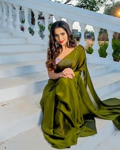 Shobha Shetty Photos: శారీలో శోభా శెట్టి - బ్యూటిఫుల్‌గా బిగ్ బాస్ భామ