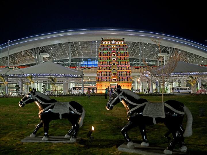 Prime Minister Narendra Modi will, on Tuesday, inaugurate the New Terminal Building at Tiruchirappalli International Airport in Tamil Nadu. (Source: ANI)