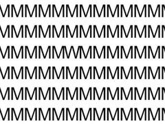 Optical Illusion: इस तस्वीर में कई M के पीछे छिपा है एक W, चार सेकेंड में खोजकर निकालने का है चैलेंज