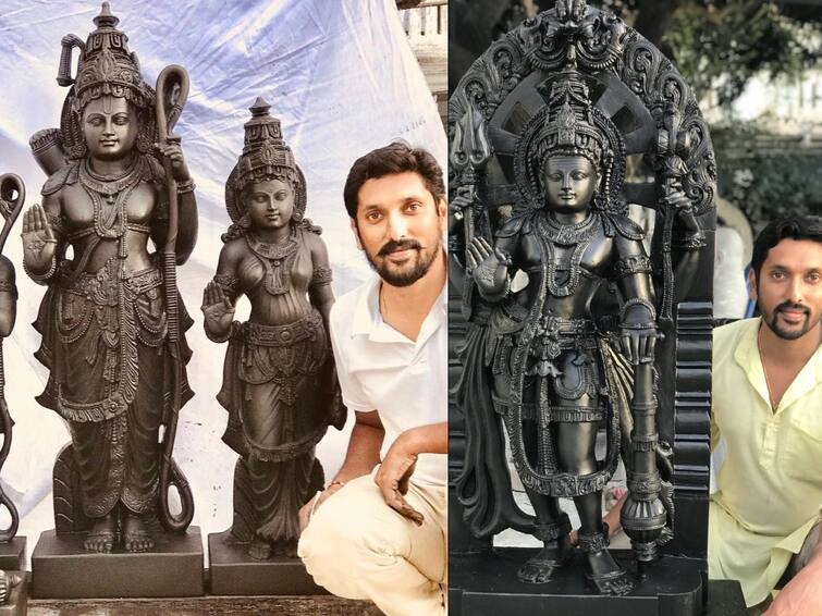 Ram Mandir Inauguration: who is arun yogiraj sculptor idol selected for ram mandir in ayodhya abpp Arun Yogiraj Profile: அயோத்தி ராமர் கோயிலில் வைக்கப்படவுள்ள சிலையை செதுக்கிய அருண் யோகிராஜ்! யார் இவர்?