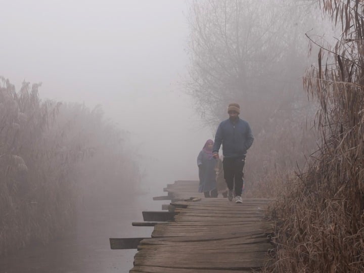 ट्रेनों पर ब्रेक और उड़ानों पर छाई धुंध के बीच ऐसी तस्वीरें सामने आ रही हैं, जिसने लोगों की जिंदगी पर ही ब्रेक लग गया है.