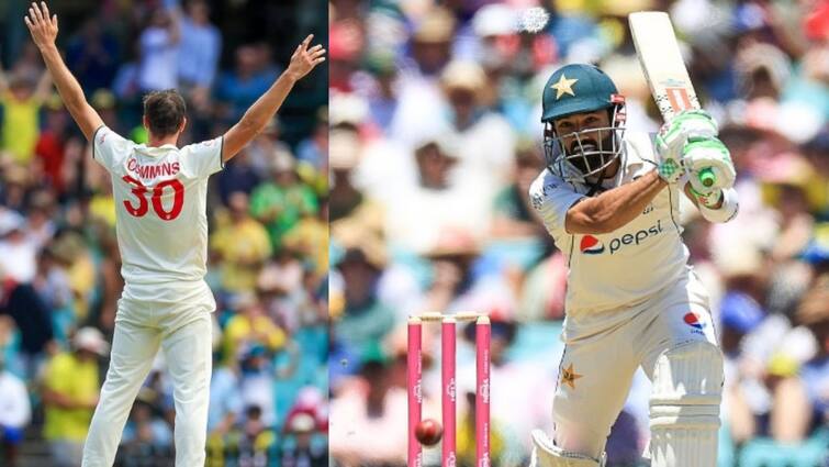 AUS vs PAK: Mohammad Rizwan, Aamer Jamal Shine As Pakistan Bounce Back vs Australia get to kn AUS vs PAK: কামিন্সের পাঁচ শিকার, রিজওয়ান, জামালের দুরন্ত অর্ধশতরান, প্রথম ইনিংসে ৩১৩ তুলে নিল পাকিস্তান