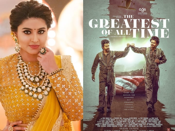 Actress Sneha joins with Vijay in GOAT movie after 23 years Sneha in