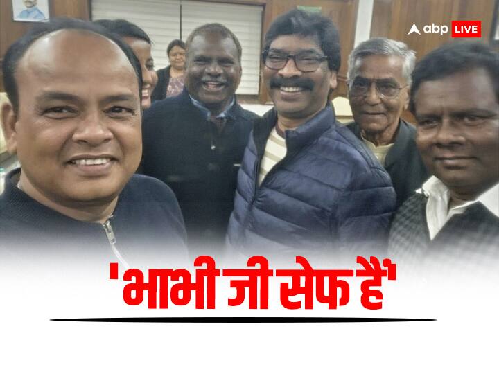 JMM MLAs meeting Congress MLA Irfan Ansari said I opened envelope name was only Hemant Soren for CM Jharkhand Politics: बैठक के बाद कांग्रेस MLA इरफान अंसारी बोले- 'हेमंत सोरेन ही रहेंगे CM, भाभी जी सेफ हैं'