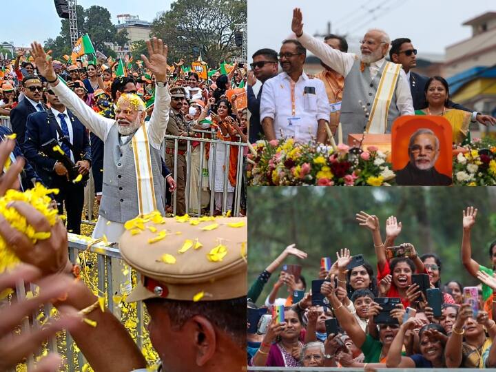 Photo: केरल में फूलों की बारिश कर हुआ पीएम मोदी का स्वागत, रैली में क्या कुछ बोले?