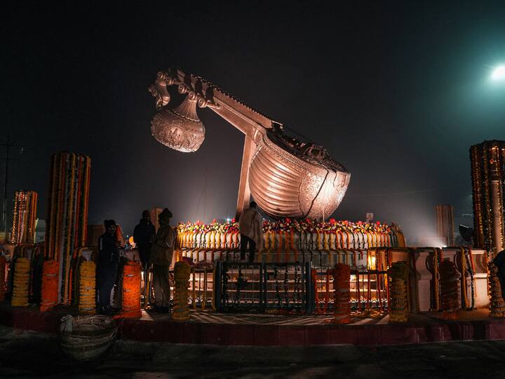 Located near the Naya Ghat and constructed by the Uttar Pradesh government to honour the late melody queen on her 93rd birth anniversary, the chowk was inaugurated by Prime Minister Modi virtually on September 28 in 2022. (Photo: PTI)