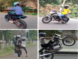பைக் சாகசத்தில் ஈடுபட்ட  இளைஞர்கள் - தென்காசி காவல்துறை எடுத்த அதிரடி நடவடிக்கை