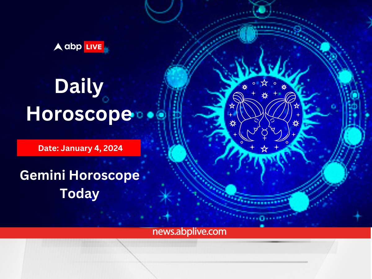 Gemini Horoscope Today 4 January 2024 Mithun Daily Astrological