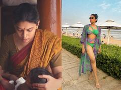 Dushara Vijayan : மாரியம்மாவா இது..? பீச் உடையில் ஸ்டைல் காட்டும் சார்ப்பட்டா நடிகை!