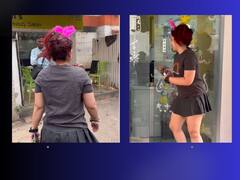 शादी के लिए मिनी स्कर्ट पहनकर तैयार होने पार्लर पहुंचीं आमिर खान की बेटी आयरा, लोग बोले- 'बचपन की ड्रेस अब तक पहन रही है...'