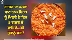 Gajar ka halwa: ਗਾਜਰ ਦਾ ਹਲਵਾ ਖਾਣ ਨਾਲ ਸਿਹਤ ਨੂੰ ਮਿਲਦੇ ਨੇ ਇਹ 5 ਗਜ਼ਬ ਦੇ ਫਾਇਦੇ...ਕੀ ਤੁਹਾਨੂੰ ਪਤਾ?