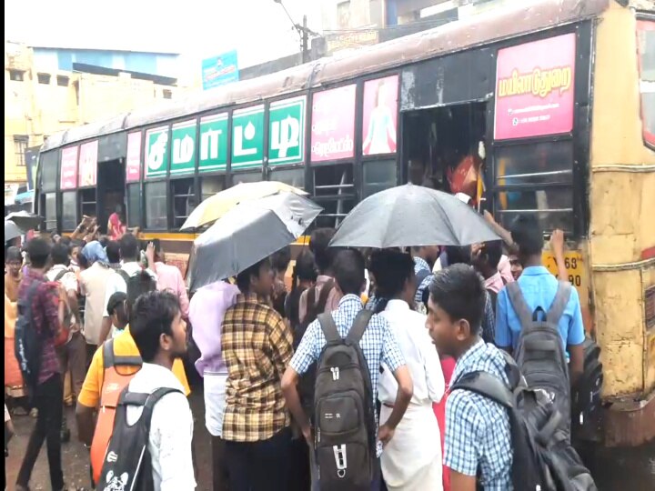 சீர்காழி அருகே நிறுத்தப்பட்ட அரசு பேருந்துகள்... மீண்டும் இயக்க கிராம மக்கள் கோரிக்கை