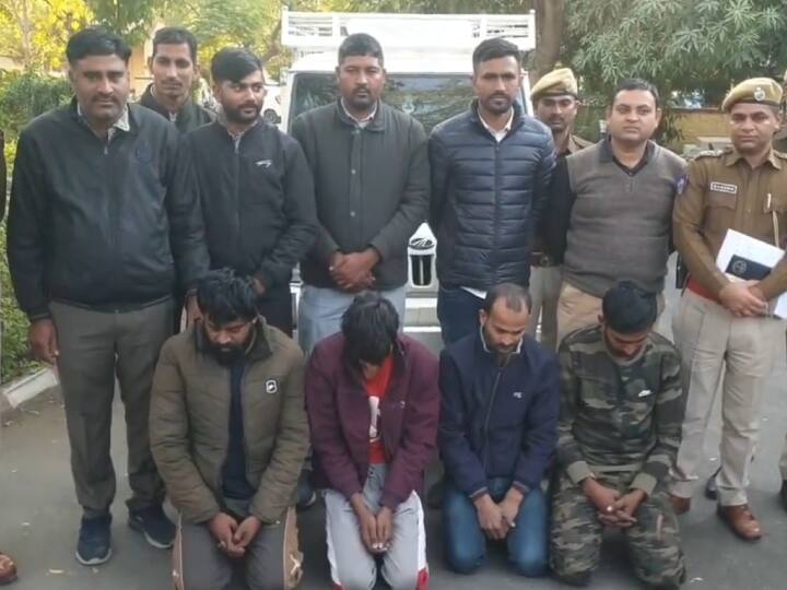 Jodhpur Police Busted New Year Mall Employee Loot Case Raju Theth Gang Five Accuse Arrest ann Rajasthan Crime News: मॉल के पूर्व कर्मचारी निकले लुटेरे, नए साल पर 10 लाख की लूट की वारदात को दिया अंजाम, 5 गिरफ्तार