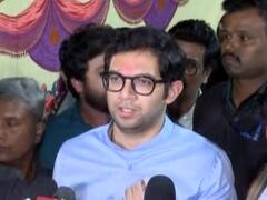 Aaditya thackeray clean shave : आदित्य ठाकरेंचा चकचकीत क्लीन शेव्ह लूक!