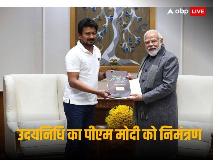 udhayanidhi Stalin meets PM modi and Rahul Gandhi in Delhi give invitation for khelo india youth games दिल्ली में पीएम मोदी से मिले तमिलनाडु के मंत्री उदयनिधि स्टालिन, क्या हुई बात?