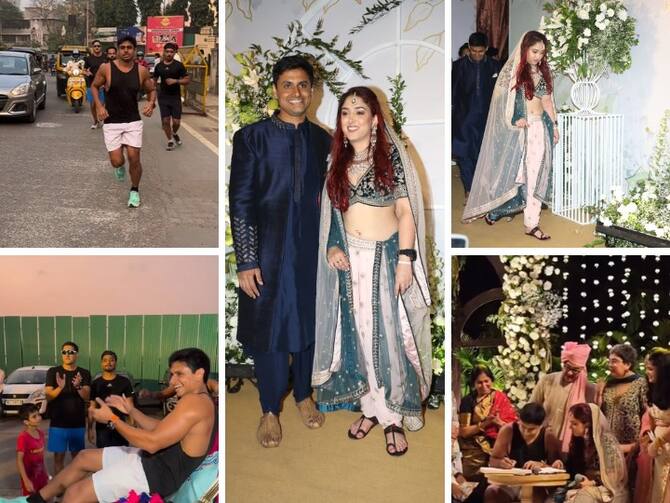 Ira Khan Nupur Shikhare Wedding Aamir Khan Daughter Wedding Was Simple  Dulha Nupur Came In Shorts To Bring Barat | Watch: नहीं देखी होगी बॉलीवुड  में ऐसी शादी, जॉगिंग करते हुए शॉर्ट्स-बनियान