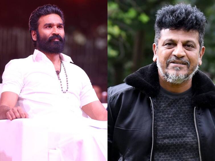 Captain Miller Pre Release Event Actor shiva rajkumar appreciated actor dhanush's performance Captain Miller:  தனுஷ்தான் முன்மாதிரி : புகழ்ந்து தள்ளிய சிவராஜ்குமார்.. அதிர்ந்த நேரு ஸ்டேடியம்