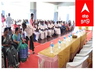 Mayiladuthurai news empty stage at the chief ministers event - TNN முதலமைச்சர் நிகழ்ச்சியின்போது காலியாக இருந்த விழா மேடை - அதிருப்தி அடைந்த கிராம மக்கள்