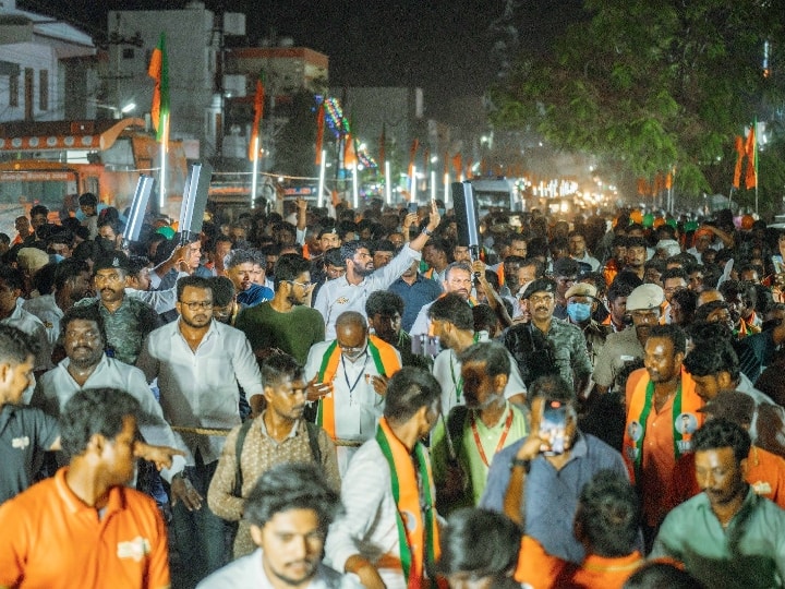 Annamalai says DMK is afraid of Modi alone speech in salem district - TNN Annamalai: 