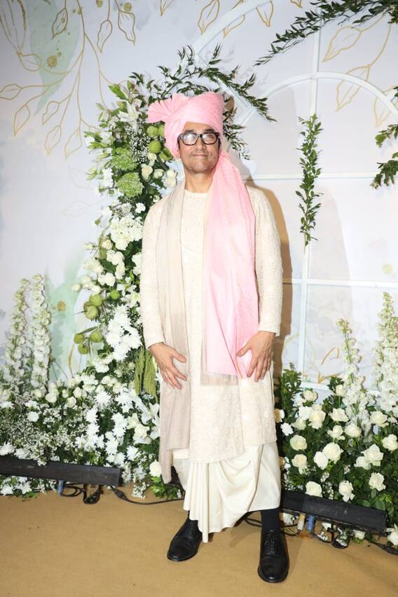 ਆਮਿਰ ਖਾਨ ਦਾ ਧੀ ਈਰਾ ਦੇ ਵਿਆਹ 'ਚ ਸਾਦਾ ਲੁੱਕ