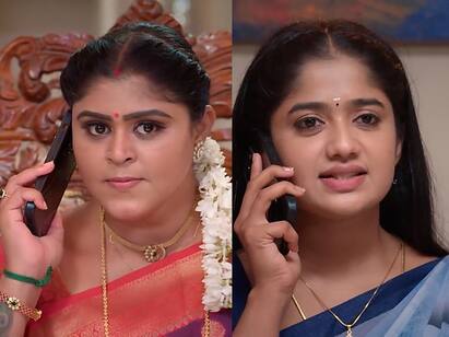Zee Tamil Meenakshi Ponnunga Serial january 4th Episode update Meenakshi Ponnunga:அடுத்தடுத்து ஏமாறும் ஷக்தி.. யமுனா வாழ்க்கையில் நடக்க போவது என்ன? மீனாட்சி பொண்ணுங்க சீரியல் அப்டேட்
