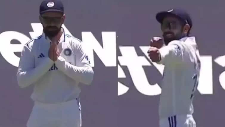 IND vs SA: When 'Ram Siya Ram' song played in Cape Town, Kohli folded his hands, interesting video going viral આફ્રિકાનો આ ખેલાડી મેદાનામાં આવતા જ 'રામ સિયા રામ' ગીત વાગ્યું, કોહલીએ જોડ્યા હાથ, જુઓ Video