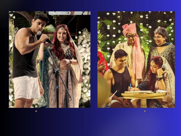Ira Khan Nupur Shikhare Wedding Aamir Khan Daughter Shut down trolls mocking wedding outfit of husband nupur by sharing a post Ira Khan-Nupur Shikhare Wedding: आयरा खान ने शौहर नूपुर शिखरे के वेडिंग आउटफिट का मजाक उड़ाने वाले ट्रोल्स की बोलती की बंद, पोस्ट शेयर कर लिखा- 'वह नहीं आए क्योंकि...'