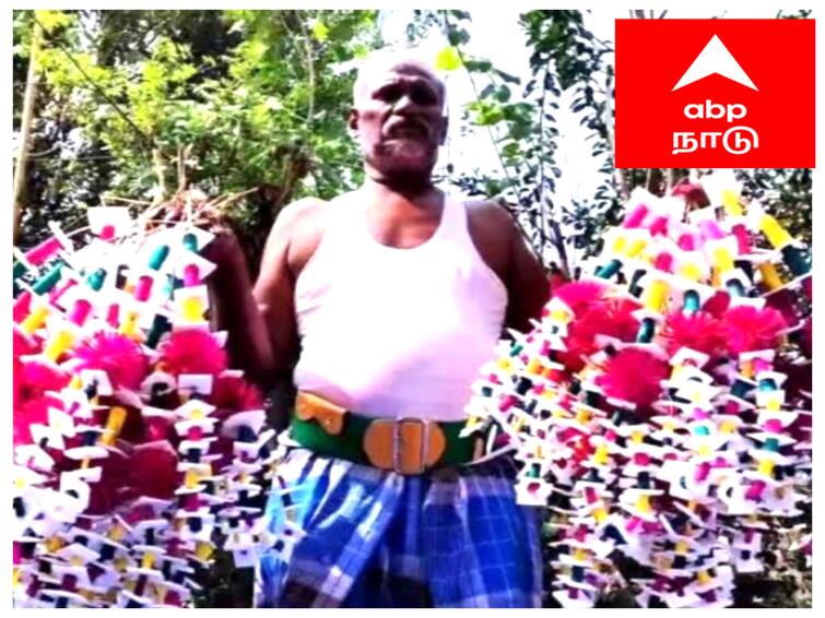 Mattupongal festival neti garland makers appeal to ban flexible garlands Pongal 2024: நெகிழி மாலைகளுக்கு தடை விதிக்க வேண்டும் - நெட்டி மாலை தயாரிப்பாளர்கள் வேண்டுகோள் வைத்தது ஏன்?