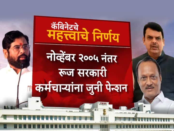 Maharashtra Cabinet Decisions : राज्य मंत्रिमंडळाच्या महत्वाचे निर्णय!