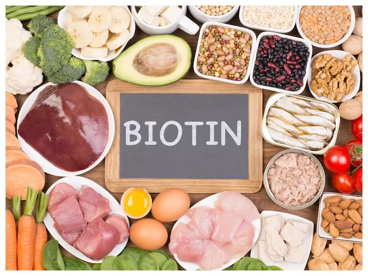 Health Tips what is biotin or vitamin h important for hair and diabetes marathi news Health Tips : मधुमेहातसुद्धा गरजेचं असणारं बायोटिन नेमकं आहे तरी काय? बायोटिनसाठी 'या' पदार्थांचं सेवन करा