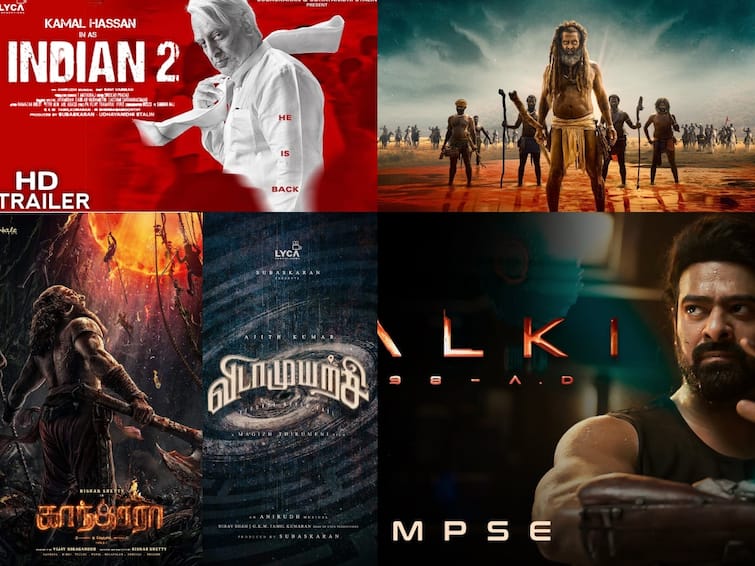from kalki 2898 to kanguva movies with big budget releasing on 2024 2024 Big Budget Movies : அதிரப்போகும் பாக்ஸ் ஆஃபிஸ்... இந்த ஆண்டு வெளியாகும் பெரிய பட்ஜெட் திரைப்படங்கள்...